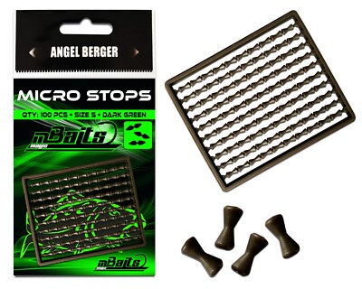 Magic Baits Micro Stops Boilie Stops Boiliestopper Hair Rig Bait Stops Carp T...