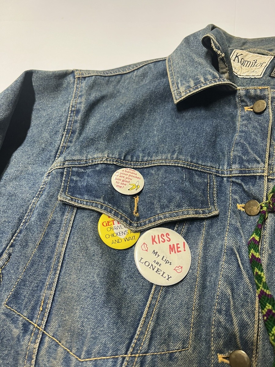 50's 60's ヴィンテージ　マグカップ　エロ　ジョーク　ヒッピー　バイカー Vintage 80s 90s Kinky Humor Pins Jean Jacket Hippie Sexual