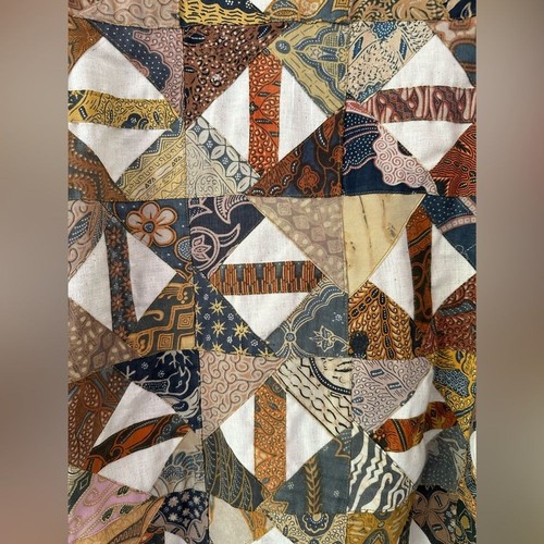 Giacca patchwork Kosi Bali vintage anni 90 bottoni ad anello taglia XL foderata - Foto 5 di 7