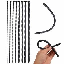Silicone Penis Plug Sounding Urethral Sets Dilators Piercing Penis Stretch USA
