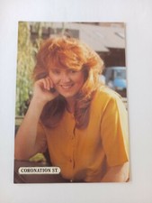 T.V.SOAP CORONATION ST. POSTCARD SALLY ANN MATTHEWS. (JENNY BRADLEY)