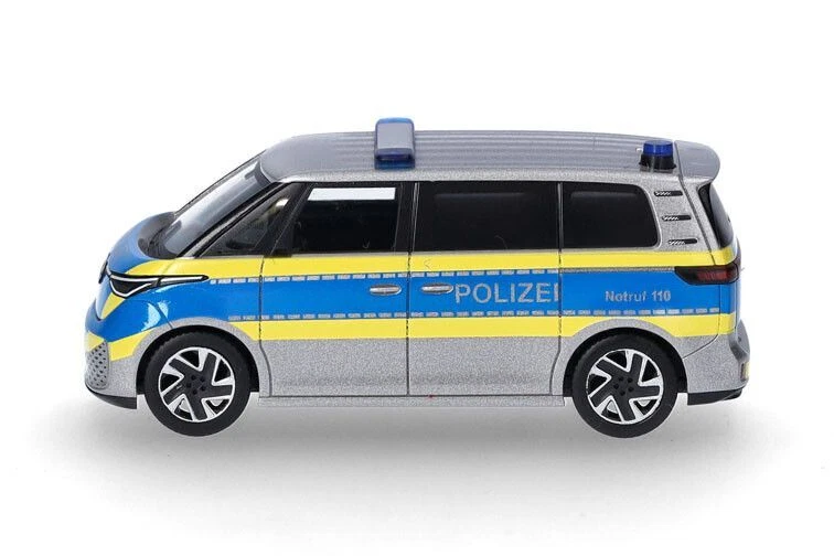 HERPA - VOLKSWAGEN ID Buzz Police vehículo de estudio - 1/87 - HER097994 Foto 4 de 4