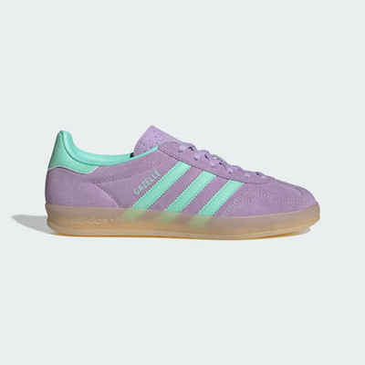 Adidas Women's Gazelle Indoor 'Powder Plum Easy Green' Shoes IH6801