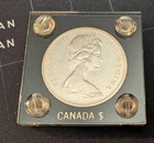 1965 Canada Silver Dollar "BU" (0.6 oz actual Silver content) NO RESERVE Auction