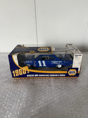 #ad Napa #11 Ned Jarrett NASCAR Diecast Car Richmond Ford 1965 Limited And Signed $75.00