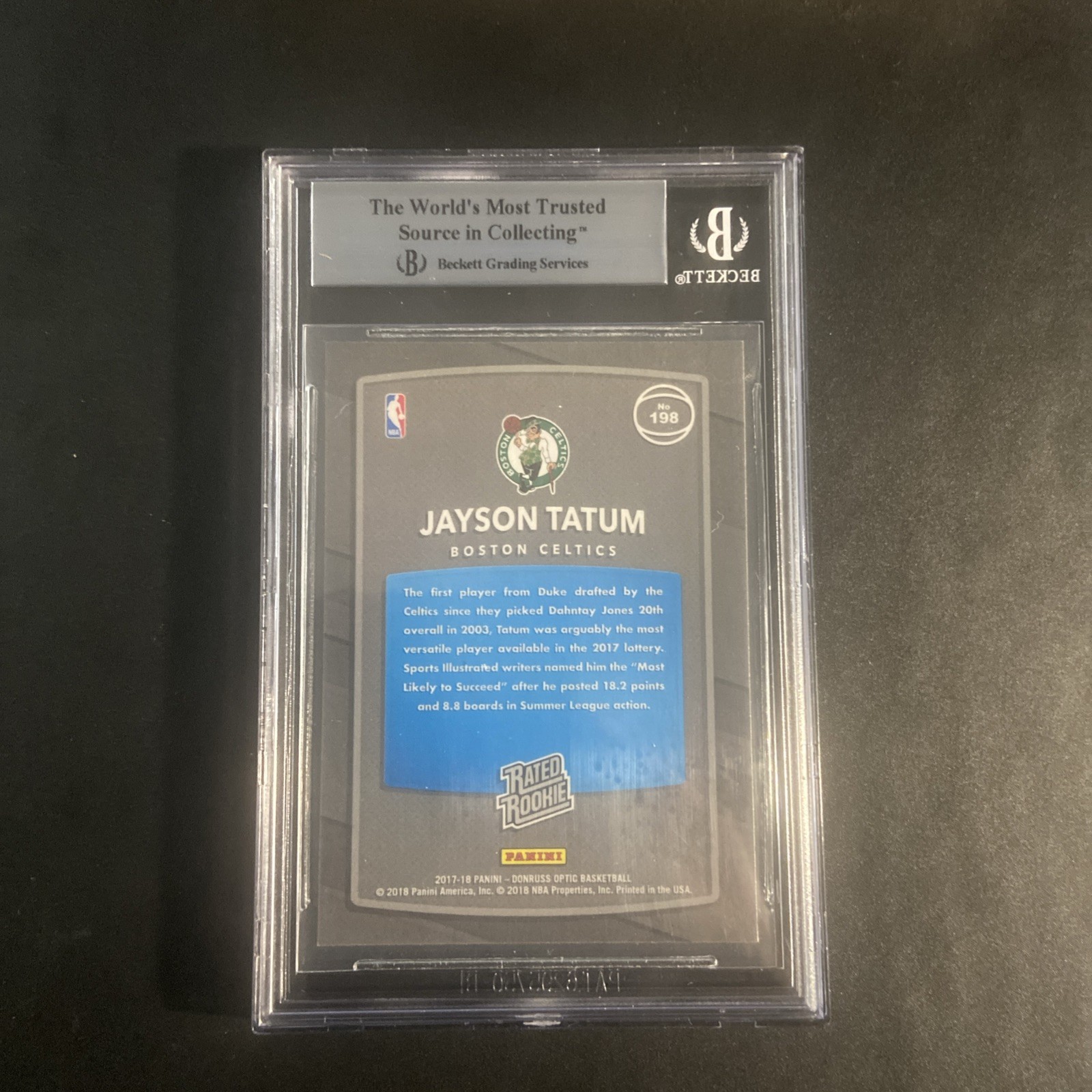 2017 Optic Jayson Tatum Rc BG 9 view 2