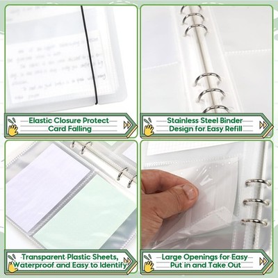 3x5 Index Card Holder Binder - Organizer for Note Cards, 3 x 5, white | eBay 3x5 Index Card Holder Binder - Organizer for Note Cards, 3 x 5, white | eBay