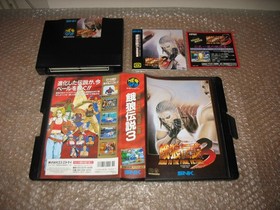 BOXED FATAL FURY 3 NEO GEO HOME CART AES JAP IMPORT!