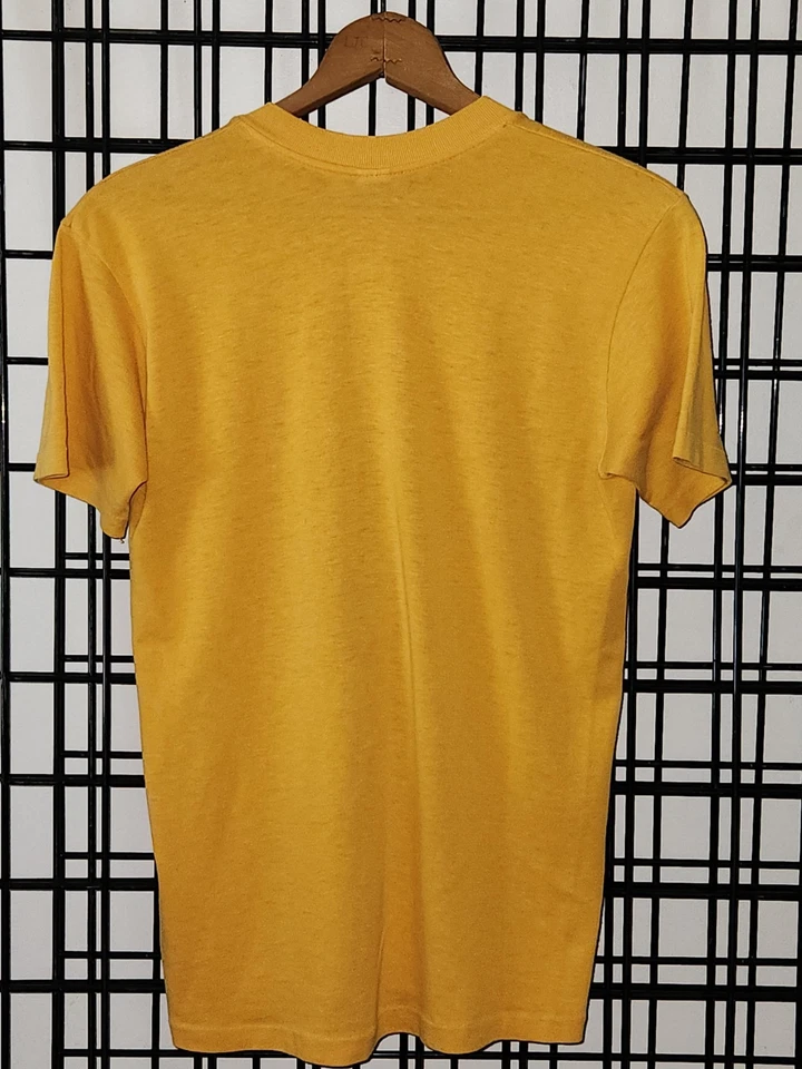 Camiseta amarilla rara GG Tag vintage años 70 80 Gold’s Gym California talla M Foto 4 de 4