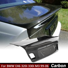For BMW E46 320i 330i M3 Sedan 1999-06 Carbon Fiber Rear Trunk Ducktail Boot Lid