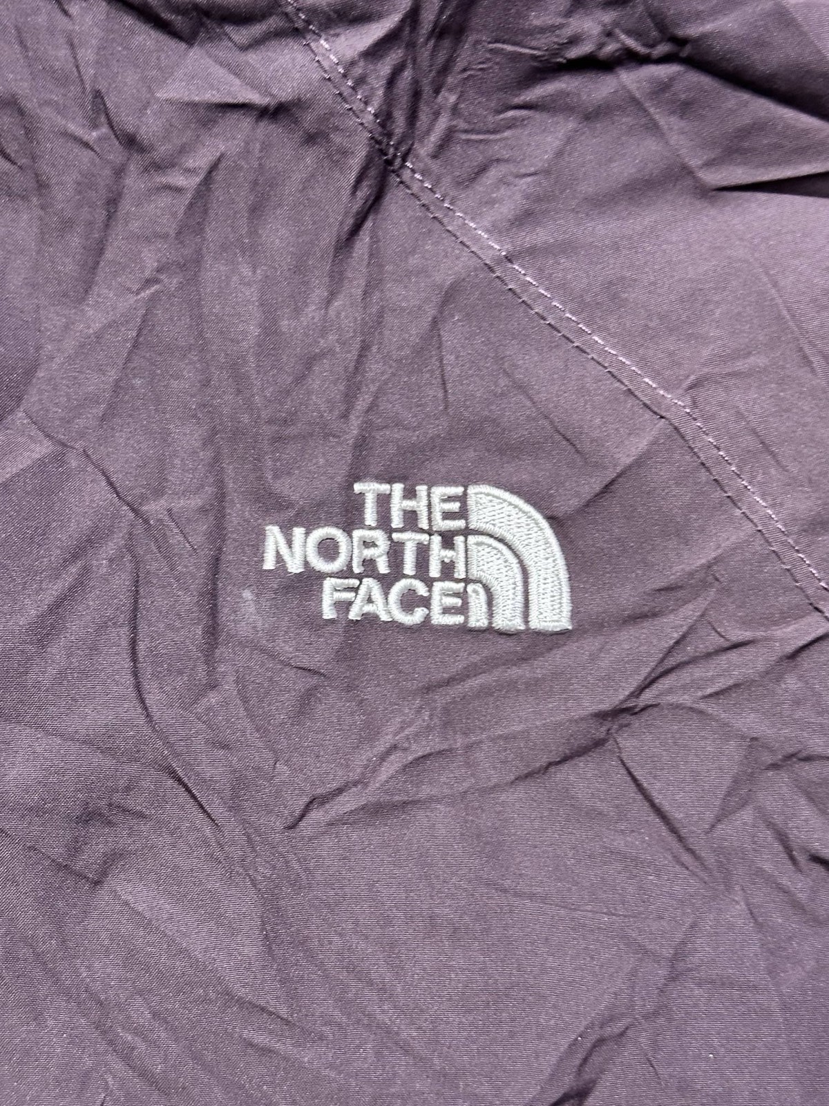 The North Face Ladies Full Zip Raincoat Plum Purple Small image 7