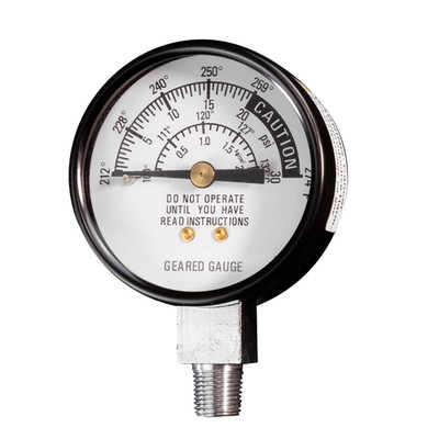 1930 - Pressure Dial Gauge - Easy to Read - Fits All Our Pressure