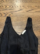 Stark X Black Satin Tulip  Dress XS