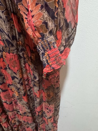 NWT Anthropologie Marais Chiffon Tiered Maxi Dress Size XL - Picture 10 of 16