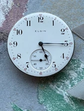 Elgin pocket watch movement 16s