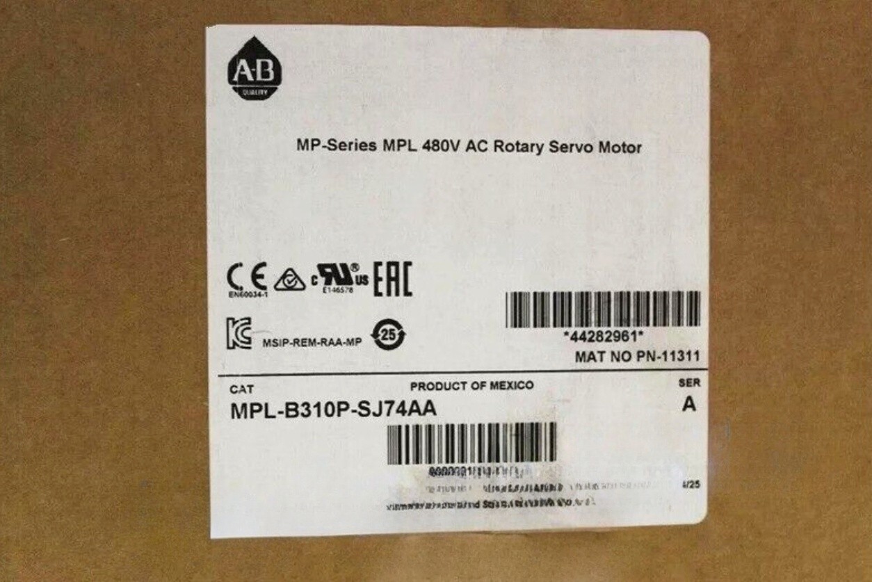AB MPL-B310P-SJ74AA Servo Motor Brand New In Box Free Shipping