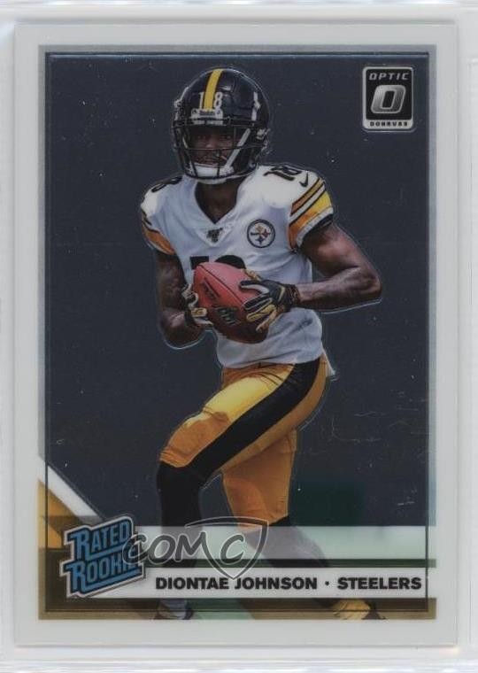 2019 Panini Donruss Optic Rated Rookie Diontae Johnson #177 Rookie RC 09wc