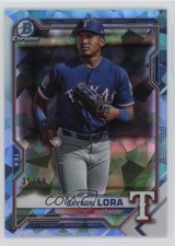 2021 Bowman Sapphire Edition Aqua Refractor 35/99 Bayron Lora #BCP-139 9hx