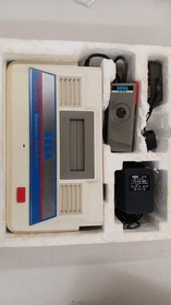 Sega SG-1000 Game Console + GP World Cartridge Japan Vintage Set with Box Rare