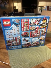 LEGO NIB 60004 City Fire Station Retired 2015
