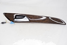 ✅ Mercedes X166 GL ML GLE GLS Passenger Rear Door Panel Handle Wood Trim Walnut