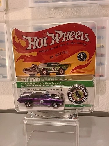 Sealed Mint Hot Wheels TNT-BIRD Specraflame Purple Redline RLC.