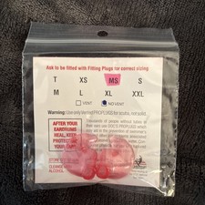 Doc's Proplugs Swimming Ear Protection NonVented Ear Pro Plugs Medium Small Pink