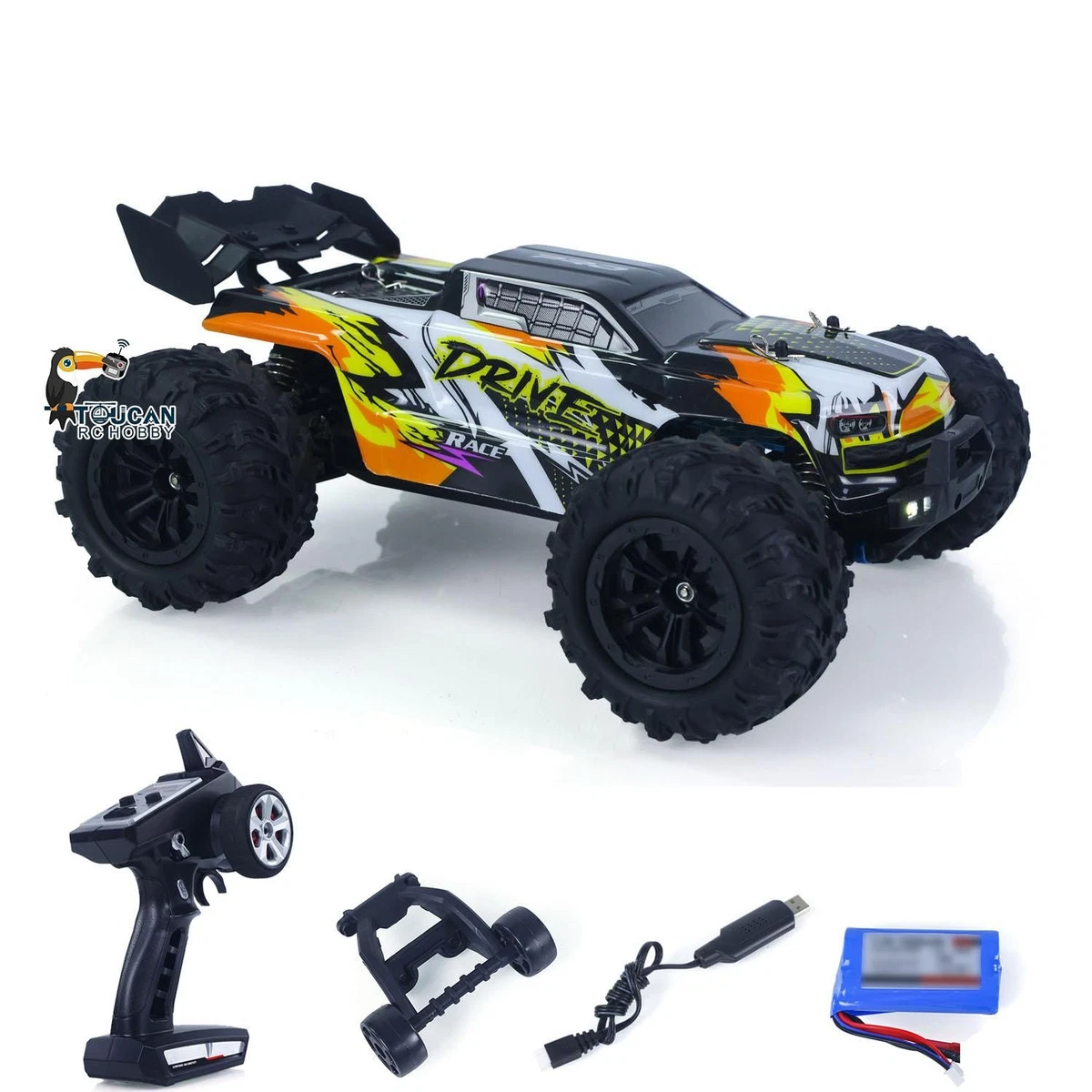 Ready-to-Go 1:16 Hobby RC Car, Truck & Motorcycle Crawlers for