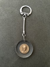 1963 Lyndon Johnson 36th President Medal Commemorative Inauguration Keychain