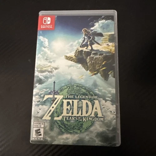 The Legend of Zelda: Tears of the Kingdom Nintendo Switch Case & Cover Art Only