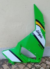 Right side fairing for the 2025 Ninja 500 SE, in green.