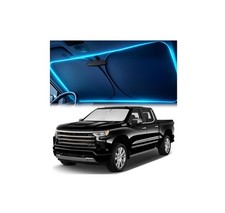 Windshield Sun Shade for Chevrolet Silverado 2019-2025   Custom Fit Sun Sh