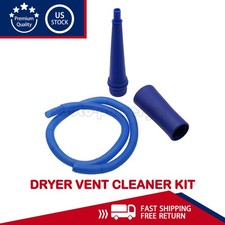 Dryer Vent Cleaner Kit Vacuum Hose Attachment Brush Lint Remover Power Washer US