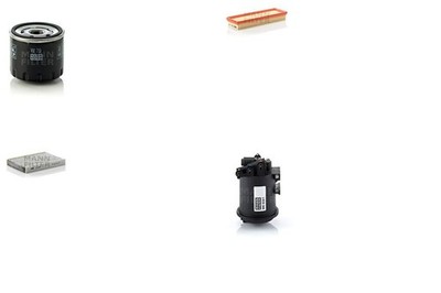 MANN-FILTER Inspektionspaket Filtersatz XL Leitungsfilter Anschraubfilter für 1