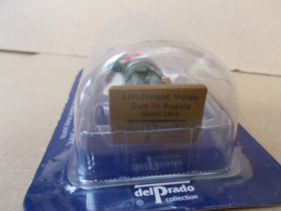 Del Prado [Soldats Plomb]  Lieutenant Volun  Dvn in Russia  Spain  1942 Neuf - Photo 4/4