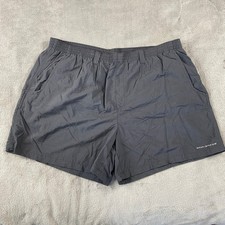 Columbia Shorts Mens XXL Black PFG Omni-Shade Mesh Lined Fishing Summer Camp 6in