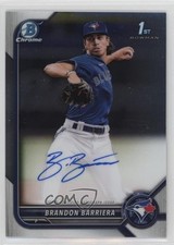 2022 Bowman Draft Chrome Draft Pick Auto Brandon Barriera #CDA-BBA Auto 1j91