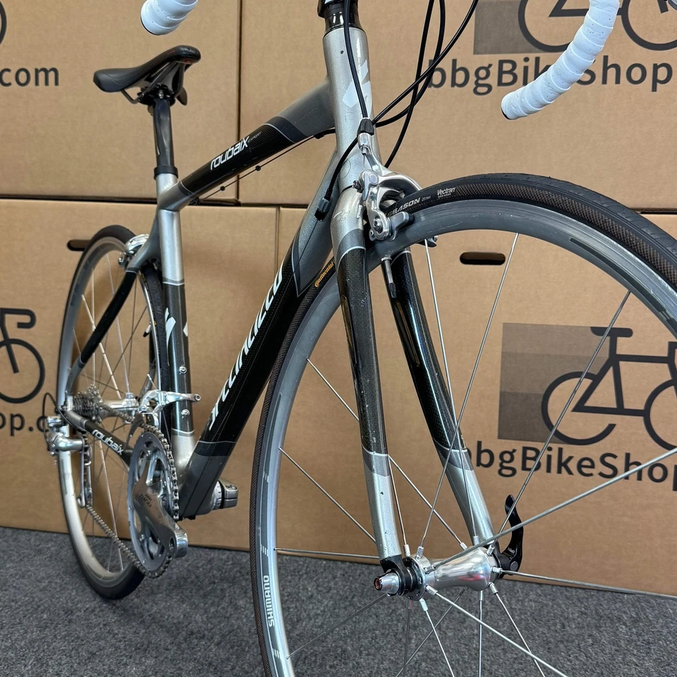 Bicicleta de carretera Specialized Roubaix Expert usada, fibra de carbono - 2006, 54 cm Foto 4 de 4