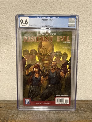 2009 DC/Wildstorm video game comic RESIDENT EVIL #2  CGC 9.6