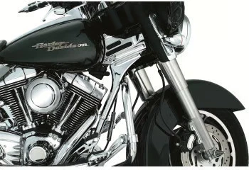 Cubiertas de cuello Kuryakyn Deluxe - Cromo motocicleta bicicleta de calle 7866 kur7866 Foto 4 de 4