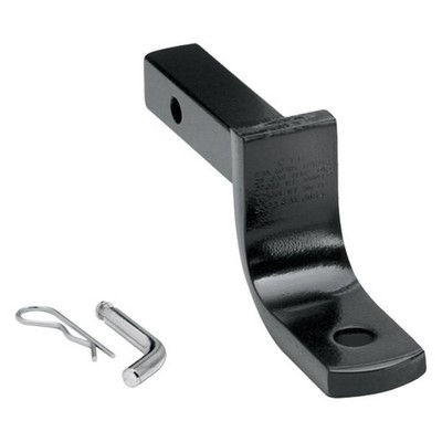 Ball Mount Class 1 2-3/4'' Drop / 2-3/4'' Rise Black Ball Mount w Pin & Clip for