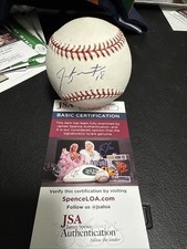 Jarrod Saltalamacchia Signed Autographed Official MLB Baseball JSA