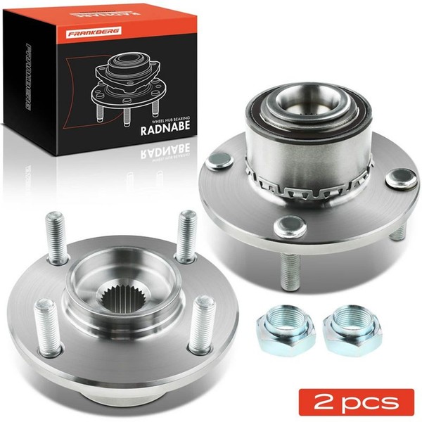 Frankberg 2X Radlagersatz Mit ABS-RING Vorne Passend FüR Mitsubishi Colt Smart F-image