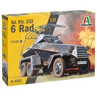 Italeri 6433 1:35 Sd.Kfz.230 6 Rad Modellbausatz