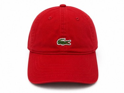 Lacoste Cap Mütze bordeauxrot - neu mit Etikett - verstellbar - klassisch Freizeit Sport