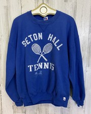 Vintage Seton Hall Tennis Russell Crewneck Sweatshirt Size XXL Made In USA