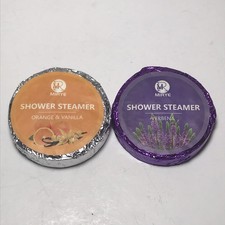 Mirye Shower Steamer Bath Aromatherapy Tablets Set/2 Orange Vanilla And Verbena