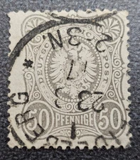 Stamp Germany Reich 50 Pfennige 1877 Wiegand BPP Mi. Nr. 36 a [🇩🇪37939]