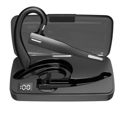 Bluetooth Earpiece Noise Canceling Wireless Phone Headset with Microphone