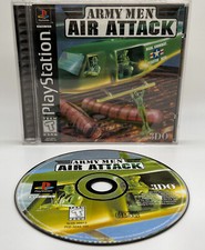 ARMY MEN AIR ATTACK ! PS1 PlayStation 1 ! Complete CIB ! Tested ! 🔥